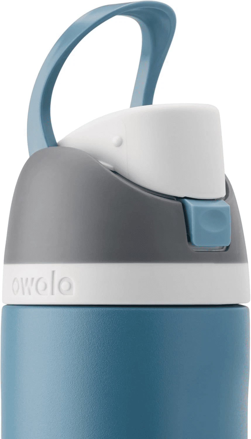 Owala FreeSip Stainless Steel Water Bottle, 24oz,Blue Oasis