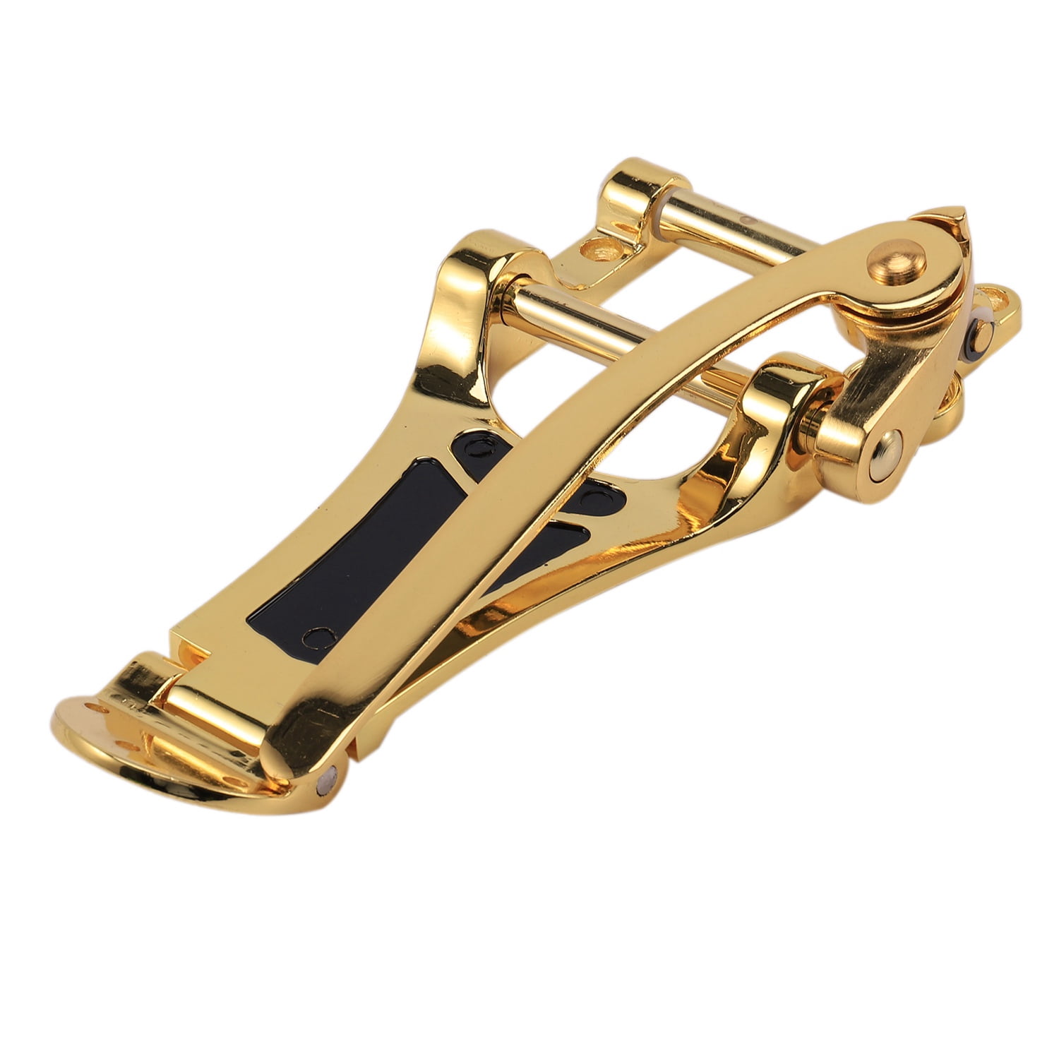 Electric Guitar Tremolo Bridge Replacement Vibrato LP Guitar Parts Excellent Alloys Tremolo Tailpiece Bridge Crank Bar Golden