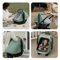 thumbnail image 2 of Baby Car Seat Canopy 360 Degree Full Protections Cotton Gauze Carseat Sleeve with Breathable Window Design, 2 of 8