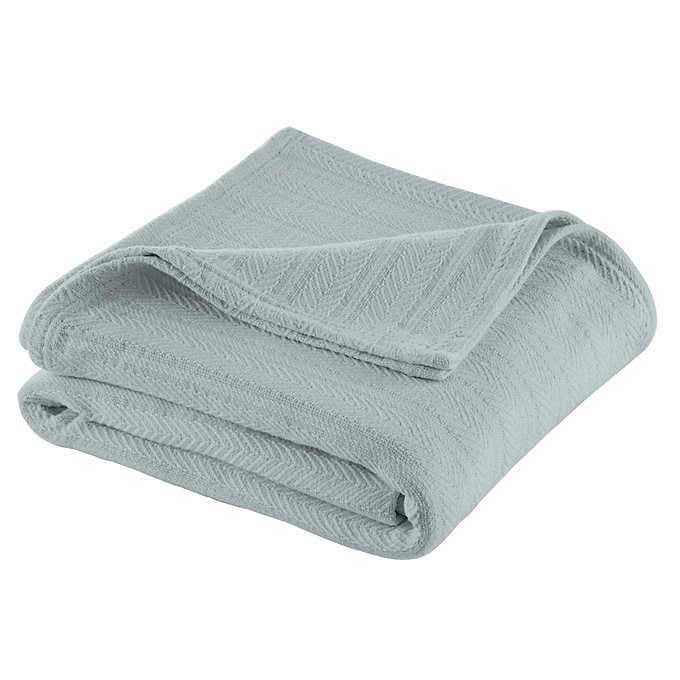 Vellux Cotton Woven Blanket - Walmart.com - Walmart.com
