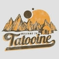 thumbnail image 2 of Womens Star Wars Welcome To Tatooine Racerback Tank, 2 of 4