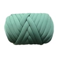 thumbnail image 1 of Cotton Polyester Chunky Yarn Tube Giant Yarn for Rug Making Carpets Handbag Dark Green, 1 of 8