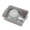 Gray / Deep Tub / 10 Count, variant on Restaurantware-TUB ONLY: RW Clean 22 Inch x 15.7 Inch Bus Tub, 1 Deep Bus Box - Lid Sold Separately, With Handles, Black Plastic Restaurant Tub, Heavy-Duty, For Kitchen Organization