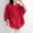 A1 Red, variant on Women's Linen Blouses Breathable Cotton Vintage Mexican Blouse Casual Lightweight Flowy Blouses Solid Color Lightweight Blouse Oversized Blouse Gauze Tops for Women Dark Gray 2XL