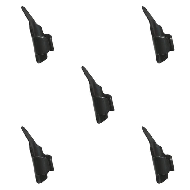Protector de punta de dedo de costura Wosthever 5Conjunto Negro