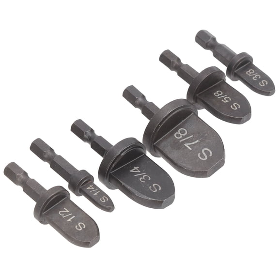 HVAC Copper Pipe Swaging Tool Kit, Hex Handle, Leak,Proof Connections, 6PC Set