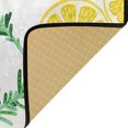 thumbnail image 5 of Kitchen Rugs Lemon and Rosemary Design Non-Slip Soft Kitchen Mats Bath Rug Runner Doormats Carpet for Home Decor, 39" X 20", 5 of 5