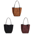 thumbnail image 1 of Bolso Mano Ante Sintético para Mujer Hombro A La Al Aire Libre (leopardo), 1 of 9