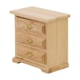 thumbnail image 4 of 1/12 gabinete de casa de muñecas en miniatura muebles de madera para adornos de sala de estar bebé 3 Cajones perfke Gabinete en miniatura, 4 of 8