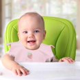thumbnail image 1 of Cotton Baby Bib For Eating 2Pcs Stylish Infant Bibs Designed For Babies White Prevent Saliva, 1 of 4