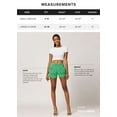 thumbnail image 5 of Conceited Women's Emma Ultra Soft Harem High Waisted Shorts with Pockets, 5 of 5