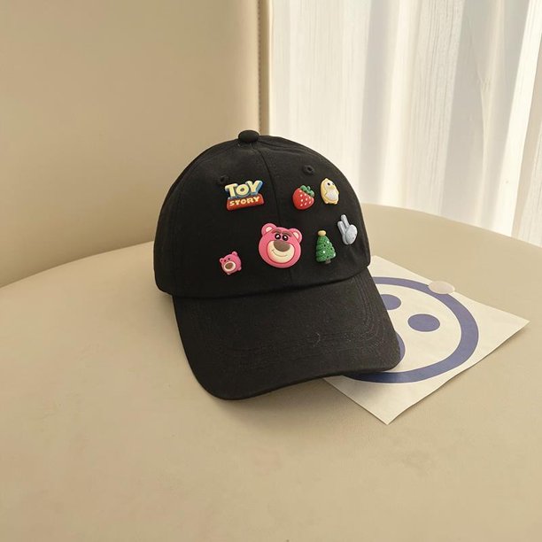 Disney Lotso-gorra de béisbol con visera para niño, aleros anchos, Multicolor, protección solar, dibujos animados, Kawaii, informal, primavera, otoño, verano, nuevo Fivean unisex