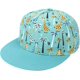 thumbnail image 1 of Gorra de béisbol para niños, gorra transpirable con botón trasero de dibujos animados, gorra de béisbol ajustable de hip hop, protección solar anti-UV, 1 of 4
