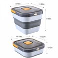 thumbnail image 2 of XIBUFE 2026 New Dog Food Storage Container, Pet Food Storage Containers 15 Pounds, Foldable Pet Dog Bin for Food, Dog Food Storage Container, 2 of 7