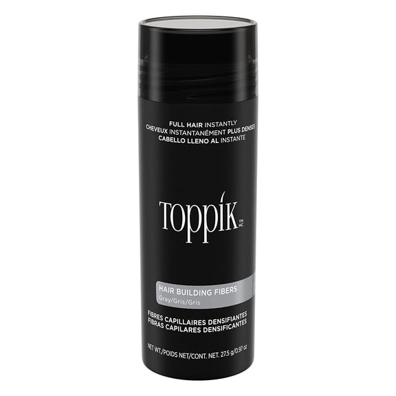 Toppik Hair Building Fibers - Gray, 27.5 g / 0.97 oz