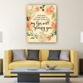 thumbnail image 2 of Psalm 63 3 Bible Verse Scripture Wall Art Floral Posters For Living Room Paintings Canvas Farmhouse Prints Unframed 12x18 in, 2 of 5