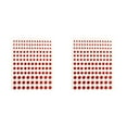 thumbnail image 4 of Wweixi Eye Face Gems Rhinestone Stickers Beads No Glue Eyebrow Rainbow Makeup Jewelry Accessory DIY Decorations Wedding Red 2Set, 4 of 6