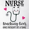 thumbnail image 3 of CafePress - Nurse Quote Touching Lives - Women's Long Sleeve Relaxed Fit Cotton Light Pajama Set, 3 of 3