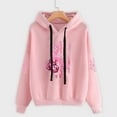 thumbnail image 2 of Gkeoshab Sweatshirt For Women Women's Breast Cancer Awareness Pullover Hoodie with Print, Soft Fleece Material for Comfortable Support and Casual Everyday Wear Pink S, 2 of 6