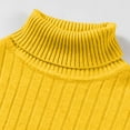 thumbnail image 3 of fatyb Sweater for Men Turtleneck Casual Knitted Pullover Stretch Long Sleeve Mens Fall Winter Warm Tops, 3 of 5