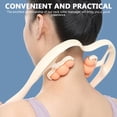thumbnail image 5 of Soimiss Neck Massager Tool Orange PP TPE For Pain Relief In Daily Life 1Set, 5 of 8