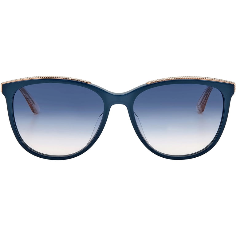 Juicy Couture Adult Women Teal-Rose Gold-Tone Round Cat Eye  display picture 2