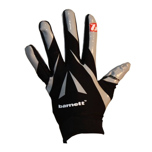 Barnett FRG-03 The Best Receiver Football Gloves, RE,DB,RB, Black