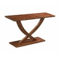 thumbnail image 2 of Boraam Rasmus Acacia Wood Console Table With Chestnut Wire-Brush Finish 77322, 2 of 5