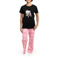 thumbnail image 4 of CafePress - Princess Of Hearts Pajamas - Women's Short Sleeve Print T-Shirt and Pants Dark Cotton Pajama Set, 4 of 7