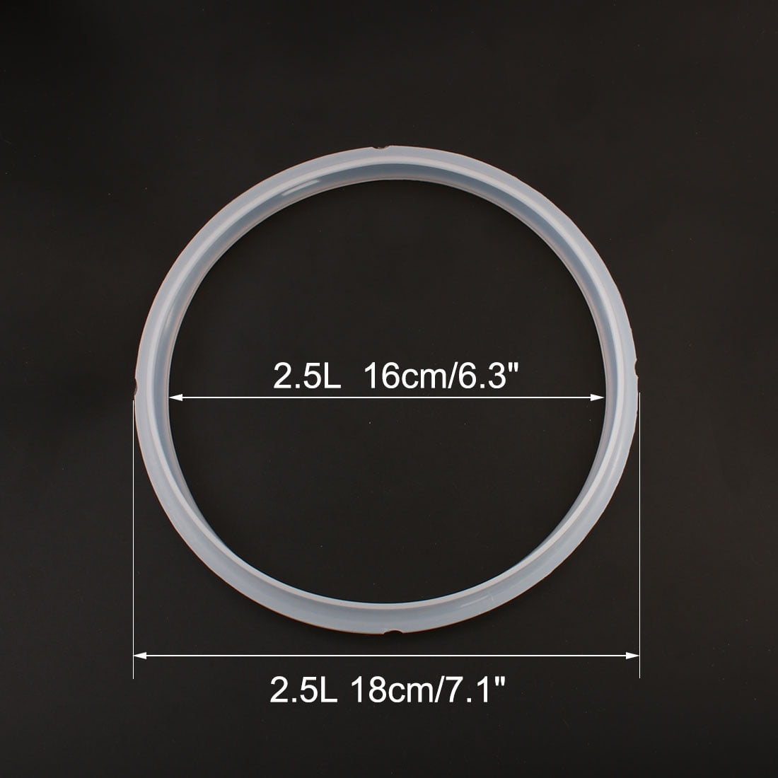 22/24/26/32cm Replacement Silicone Pressure Cooker Gaskets Rubber Clear  Electric Pressure Cooker Gasket For Kitchen Tools