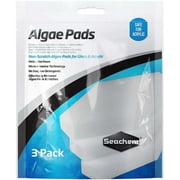 Seachem Non-Scratch Algae Pads for Glass and Acrylic 25mm Thick 3/pk (4 Packages)