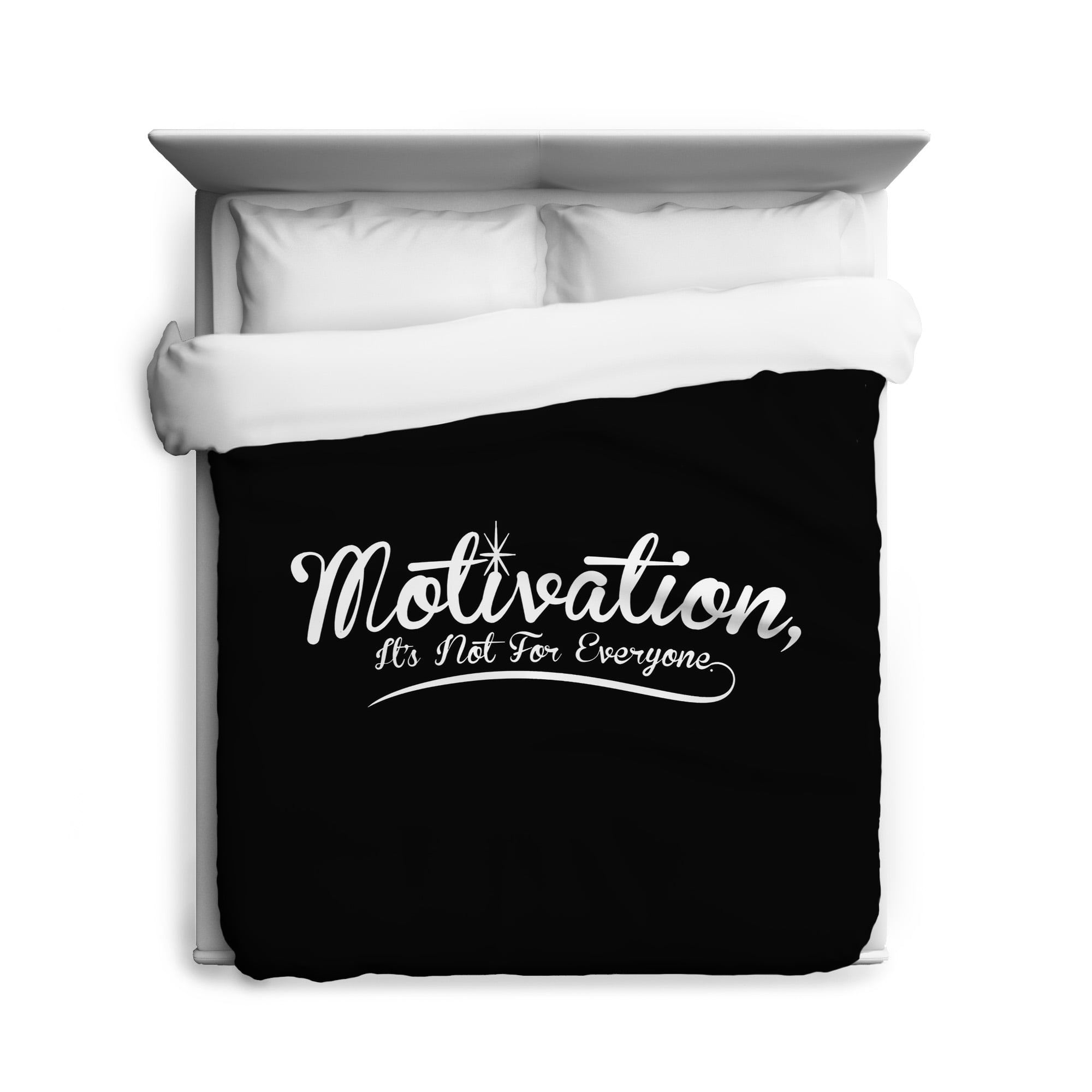 Crazy Dog Tshirts Motivation Its Not For Everyone Funny Duvet