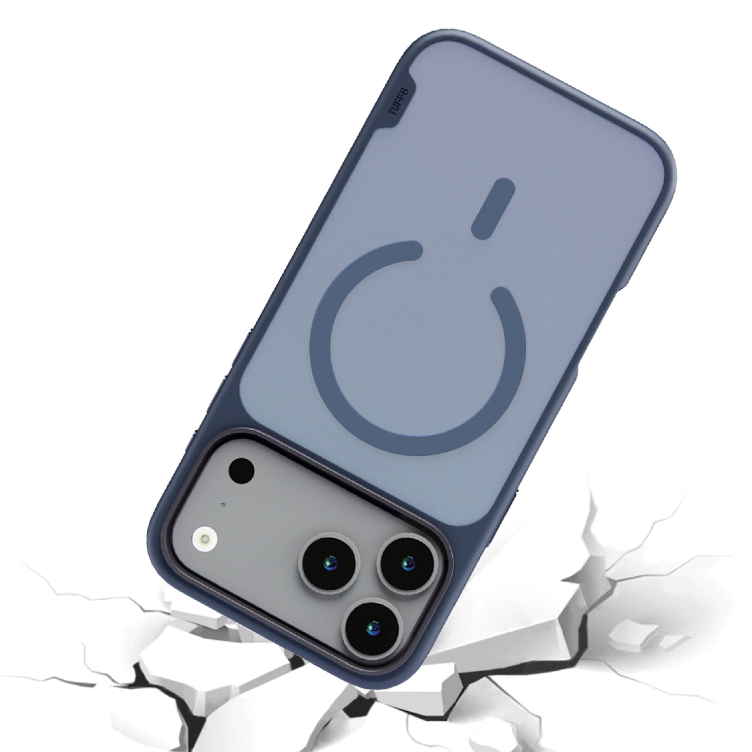 TUFF8 iPhone 18 Pro Max GlideGuard Mag Case, Blue