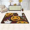 thumbnail image 3 of SKYSONIC Having Fun Halloween Pumpkin Lightweight Carpet Mats Area Soft Rugs Floor Mat Doormat Decoration for Rooms Entrance 36x24 inches, 3 of 6