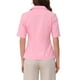 thumbnail image 3 of Conjunto de 2 piezas para mujer INSPIRE CHIC, chaqueta con solapa y vestido en capas, color rosa, 3 of 6