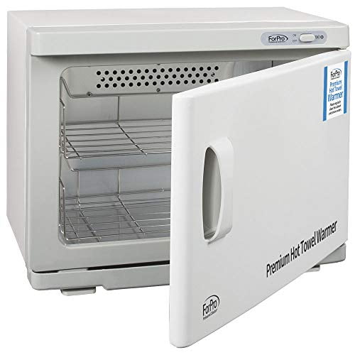 Forpro Professional Collection Premium Hot Towel Warmer Uv Sterilization Allows For Mask Extra Large Capacity Two Stainless Steel Racks Com Forpro Professional Collection Premium, Large Towel Warmer