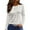 Khaki, variant on Stylish Women's Casual Slit Hem Floral Print T-Shirt, Round Neck Long Sleeve Top with Comfortable Fit for Ladies Fashion and Daily Activities,Beige 2XL