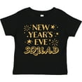 thumbnail image 3 of Inktastic New Year's Eve Squad with Stars in Gold Boys or Girls Toddler T-Shirt, 3 of 5