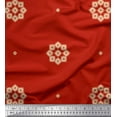thumbnail image 2 of Soimoi Poly Georgette Fabric Artistic Floral Decor Fabric Printed Yard 52 Inch Wide, 2 of 3