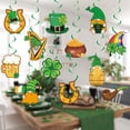 thumbnail image 2 of ILJNDTGBE Stpatrick'S Day Irish Flag String Flag Party Decoration Decoration Tropical Party Decorations Event Tables And Chairs Party Flags for Adults, 2 of 7