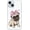 Bandana Pug, variant on for iPhone 15 Case, Funny Giraffe Pattern Creative Cartoon Animal Design Transparent Soft TPU Protective Clear Case 6.1 inch (Cocky Giraffe)