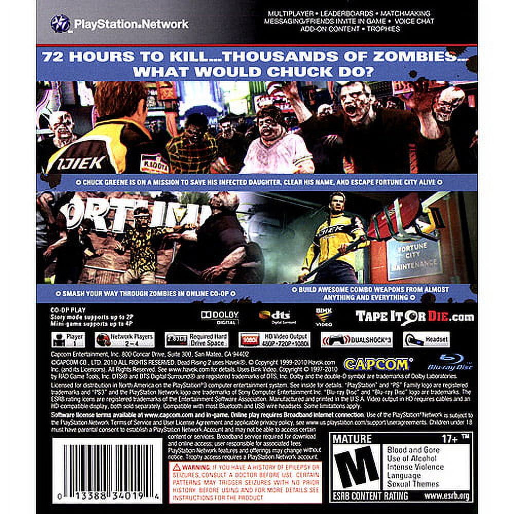 Game Playstation 3 Dead Rising 2 em Promoção na Americanas