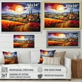 thumbnail image 4 of Designart "Vineyards of Tuscany, Italy IV" Italy Floater Framed Wall Art Print, 4 of 7