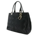 thumbnail image 2 of Pre-Owned Christian Dior Canage Tote Bag JC49449 Nylon Canvas Black Women's (Good), 2 of 19