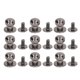 thumbnail image 5 of Remache de cobre para cuero, 200 juegos de 10 x 8 mm, hebilla para bolso de monje, accesorios, suministros para manualidades de cuero, solución innovadora, 5 of 14