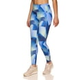 thumbnail image 4 of Reebok Women’s Printed Evolution High Rise 7/8 Leggings with Side Pockets, Sizes XS-XXXL, 4 of 6