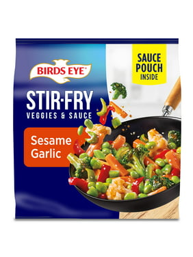 Birds Eye Sesame Garlic Stir Fry Veggies and Sauce, 15 oz (Frozen)