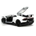 thumbnail image 5 of Jada Toys HyperSpec Series: Lamborghini Huracan Performante (White) 1/24 Scale, 5 of 8