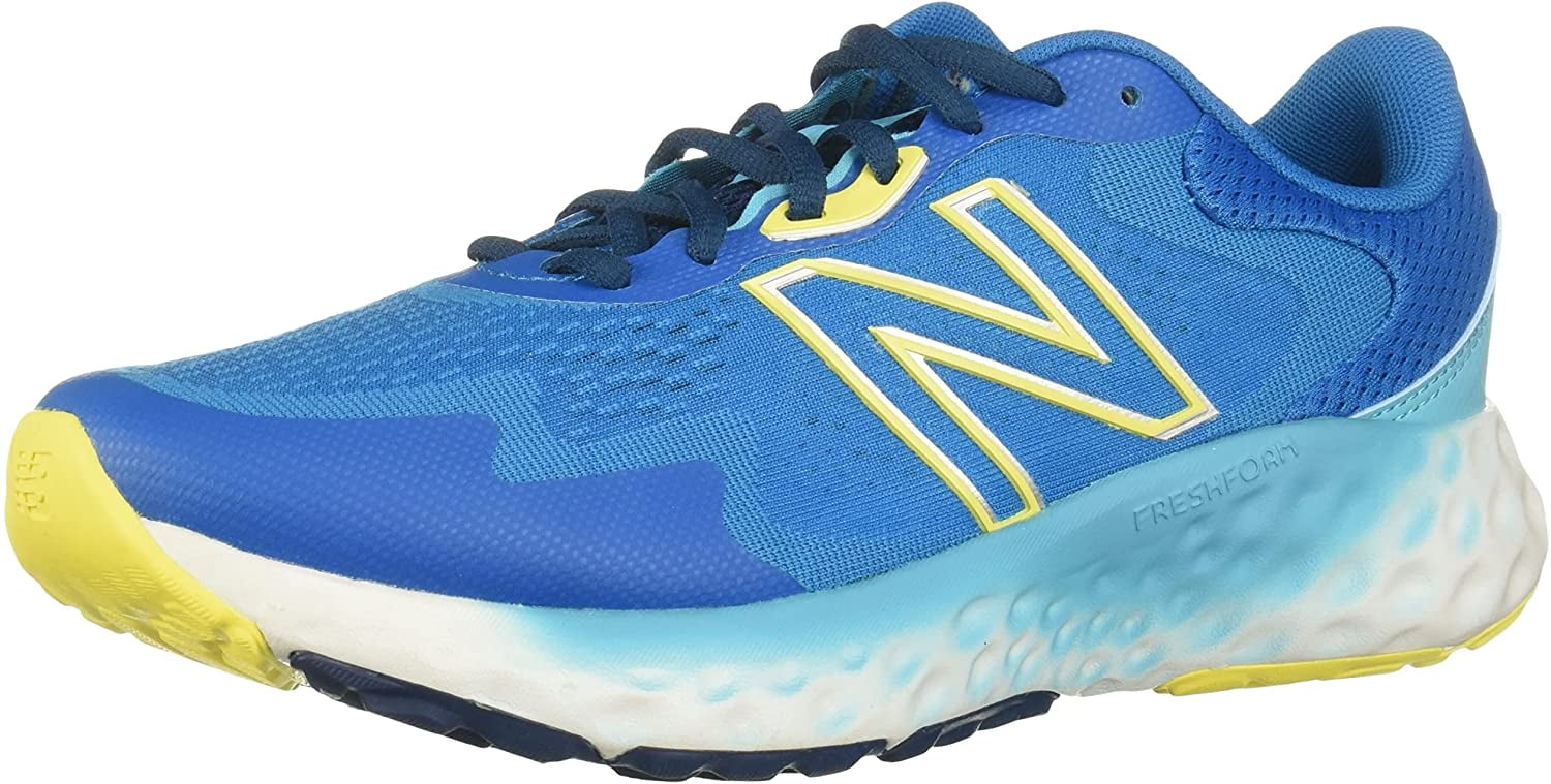 New Balance Mens Fresh Foam Evoz V1 Running Shoe 8 Blue/Yellow - Walmart.com