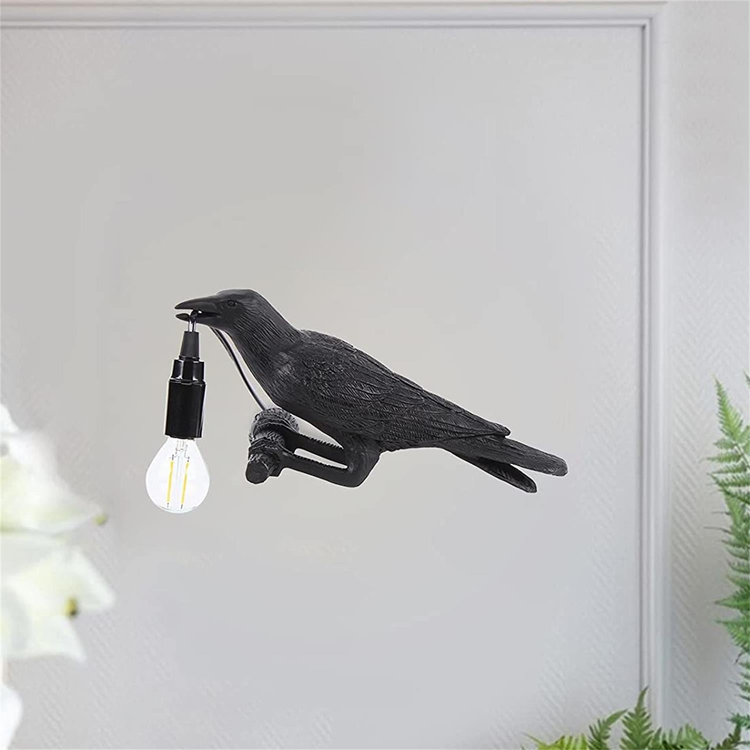 WUZSTAR Lucky Bird Light Mobile Wall Lamp Resin Wall Sconce for Living Room, Office, Aisle